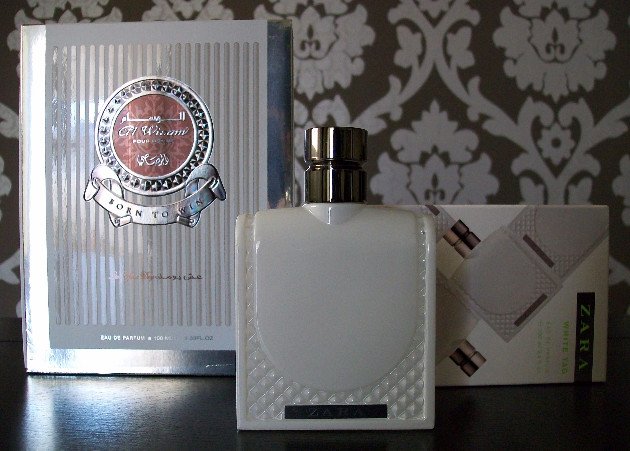 عطر زارا وايت تاج الأبيض للرجال White Tag Zara